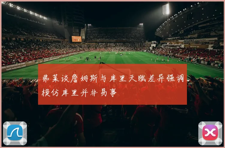 弗莱谈詹姆斯与库里天赋差异强调模仿库里并非易事